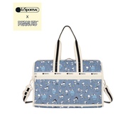 Lesportsac Deluxe Medium Weekender Bag กระเป๋าเดินทางใบกลาง Style 4318 Lesportsac x Peanuts
