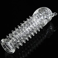 ✽☒Condoms Extend Gspot-Cover Vibrator-Sleeve Lasting-Cock-Ring Penis-Delay Erection Dotted