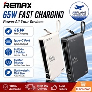 ✨65W PD Fast Charge Powerbank 20000mAh CCC Certified Built-In Cable Portable Charger for Phone & Lap