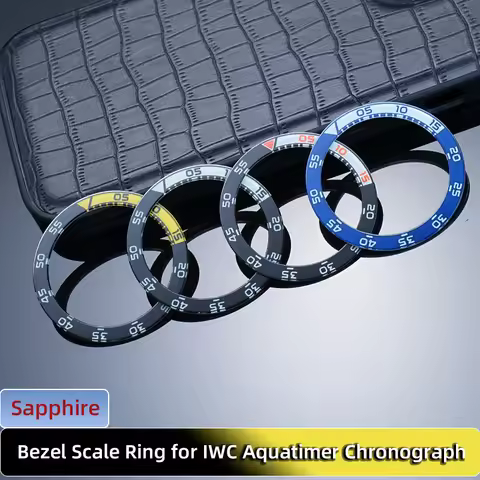 Sapphire Bezel Insert for IWC Aquatimer Chronograph Mechanical Mechanical Watch Chronograph Part Wat
