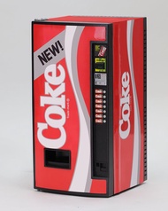 限量正版 可口可樂 Coca-Cola 迷你汽水機雪櫃(有燈光及可入錢出迷你可樂玩)