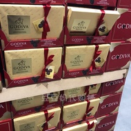 Spot Goods Canada Godiva Sandwich Milk Black Chocolate Golden Gift Box 27 Pieces 320G Birthday