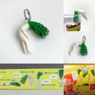 🇯🇵 大根逃走中系列 “ 悲傷的蘿蔔 “ 產地直送逃脫蘿蔔 Vintage Japanese Gacha - “Sad Radish” - Escaped White Radish Delivered