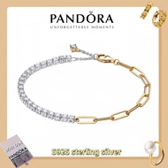 Pandora S925 sterling silver jewelry pendant bracelet (free gift box)Pandora Links & Tennis Bracelet