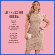 ✉ ∇ ♨ Rhian Fashion HQ EMPRESS FORMAL DRESS ninang dress wedding dress lace dress graduation dress