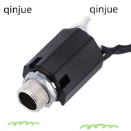 QINJUE Acoustic Guitar EQ​, Passive Type​ ​Black ​Passive Tone Volume Control​, Compact ​PS900 Model