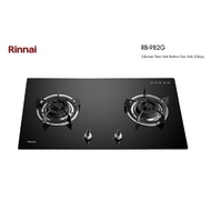 Rinnai 2-Burner Flexi Hob Built-in Gas Hob (Glass) Gas Stove RB-982G