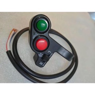 Universal Motorcycle handle bar switches Horn Turn Signal Headlight Fog