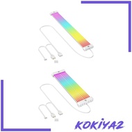 [Kokiya2] RGB Power Extension Cable RGB PC Cable Flexible Diffused RGB Extension Cable