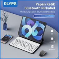 OLYPS Wireless Bluetooth Keyboard Mini Tablet For Android/IOS/Windows