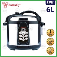 Butterfly Electric Pressure Cooker 6L BPC-5069 BPC5069 / BPC-5068 BPC5068 Periuk Tekanan 压力锅 Fast co