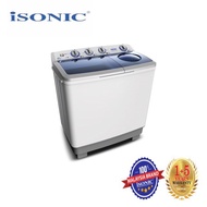 ISONIC TWIN TUB SEMI AUTO WASHING MACHINE CTWM-1500 15KG