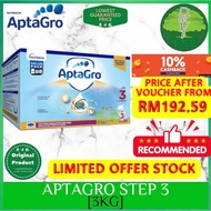 RM192.60*AptaGro Growing Up Formula Step 3 (3kg) Exp:06/2025 More Saver New Packing