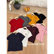 (Salt Fragrance) babytee RED HORSE embroidered t-shirt -S-Sunrise code 11153