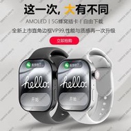 直邊框VP99華強北新品S10MAX蜂窩5G智能電話手表健康監測自由下載