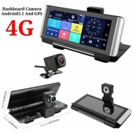 T98 4G กล้องติดรถยนต์ตั้งคอนโซล Dashboard Camera Android5.1 And GPS