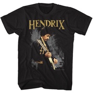 Jimi HENDRIX Kaus Band Hendirx ราชาแห่งกีตาร์เสื้อยืด Merchandise-เสื้อยืดผู้ใหญ่