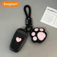Soopsori TPU Car Key Case For FAW Hongqi H5 2021 2022 2023 Hongqi H5 Auto Remote Key Case Cover Inte