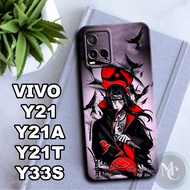 CC10 Flexible rubber softcase for Vivo Y21, Y21A, Y21T, Y33S naruto anime character Motif/ Vivo Y21 