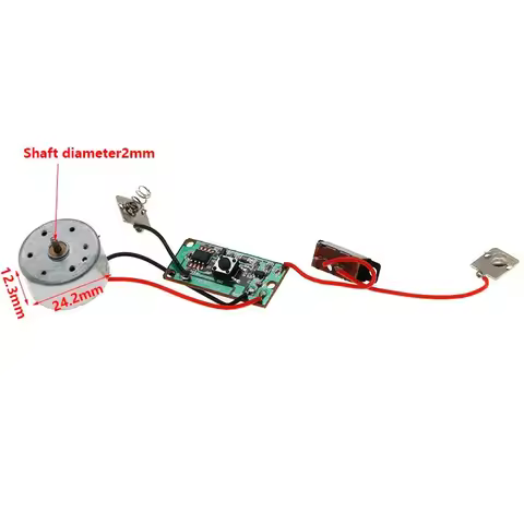 DC3.7V switch speed control board with switch DIY speed control board with 300 DC motor
