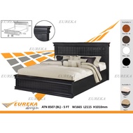 EUREKA 07 Queen/King Bed Frame / Katil Kayu Wood (Deliver &amp; Installation Klang Valley)