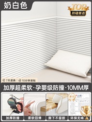 ป้องกันการเฉี่ยวชน ผ้าไนลอนนุ่ม ติดผนัง ด้านข้างเตียง ห้องเด็ก ตกแต่งห้องนอน พื้นที่เล่นของเด็ก เด็ก