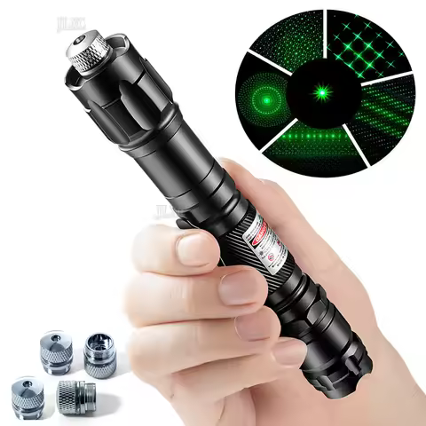 (Do not provide batteries)Green Laser Pointer 5 pcs Cap Teaching Tool Pet Automatic Cat Toys Laser F