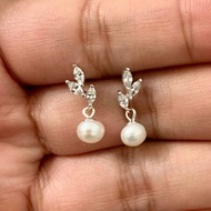 Natural Pearl Silver Push Cotton BD380 Size 5-6mm