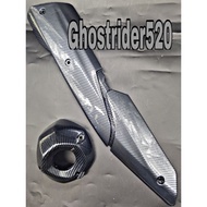 MUFFER EXHAUST COVER CAP Y16/Y16ZR CARBON