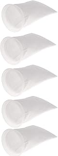 POFET Pack of 5 150 Micron Aquarium Marine Swamp Felt Pre Filter Socks Filter Bag - 100um