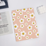 Flower Smiley Face iPad Air 5 2022 iPad 10 2022 iPad 9 case,iPad Pro 11" 12.9'' 2022 iPad Pro 12.9''