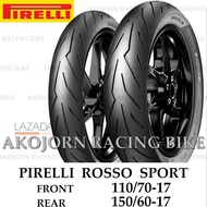 ยาง PIRELLI DIABLO ROSSO SPORT ใส่กับรถ NINJA 400 | Z400 | ZX-25R | ZX-4R | CB150R | CB300R | DUKE39