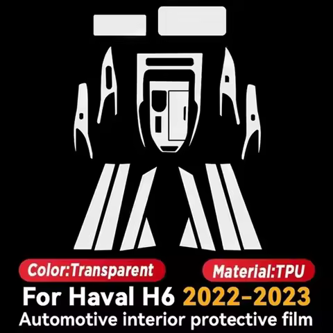 Car Door Center Pillar Center Console Media Dashboard Navigation For Haval H6 3th 2021-2023 TPU Anti