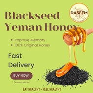 Daseem Yemen Honey With Black Seed (250g/500g) Madu Habbatussauda