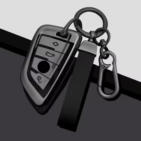 Car Key Case For BMW 1 3 5 7 Series X1 X3 X4 X5 F10 F15 F16 F20 F30 F18 F25 M3 M4 E34 Keychain Holde