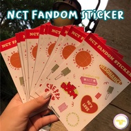 NCT FANDOM KISS CUT STICKER NCTZEN