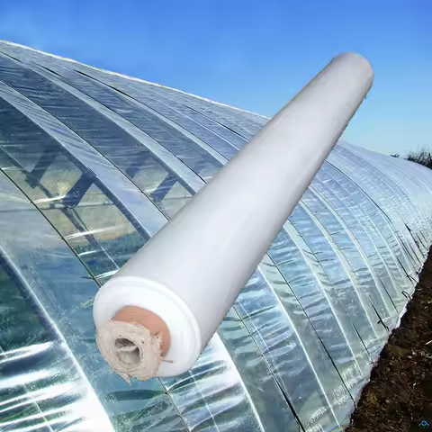 0.1mm Thickness Transparent Vegetable Greenhouse Film Agricultural Cultivation Plastic Cover Anti-UV