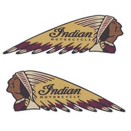 1 Pair Universal Motorcycle Fuel Tank Sticker Indian Chief Motorbike Oil Fairing Decals For Harley S