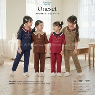 FOREVER SWEET | CP Children's Oneset Babydoll Pajama Sleepwear Set 468 Long Pants MPK 412 CR, AT 910