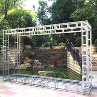โครงถัก 1 เมตร  โครงทรัส ทรัสเหล็ก 3 Pack Lighting Truss DJ Truss Stand 100 x 20 x 20cm Heavy Duty S