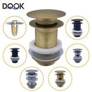 Sinki Besen Bilik Mandi Pop Up Penyumbat Sisa Longkang Aksesori Faucet Bilik Mandi