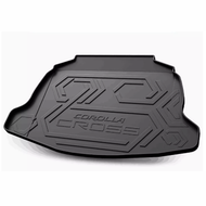 ถาดปูพื้นของบรรทุกหีบใส่ของสำหรับ Toyota Corolla Cross 2020 2021 2022แผ่นที่รองเท้า2023