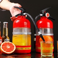 Creative beer dispenser, hand-operated fire extinguisher-style wine dispenser, draft beer machine, b
