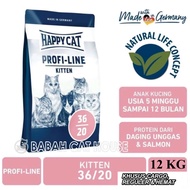 HAPPY CAT PROFI LINE KITTEN 12KG Dry Food Courier Expedition CAT Food Profi-line 36 / 20 Profile KIT