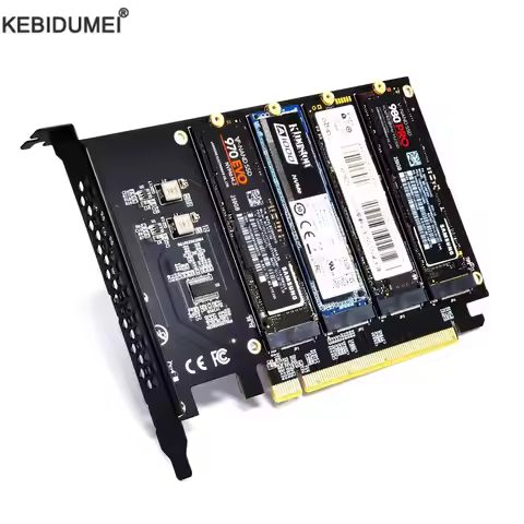 M.2 NVME to PCIe 4.0 3.0 Adapter M.2 SSD Gen4 PCIe 4.0 PC Motherboard X1 X4 X8 X16 Expansion Card Fo