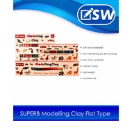 Superb Writer Modelling Clay Flat Type