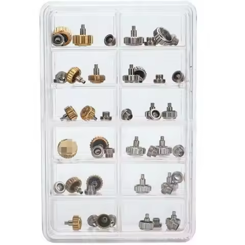 40PCS/Pack Waterproof Steel Watch Handles Watch Crown For ROLEX Watch Accessories For OMEGA