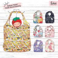 Foldable Shopping Bag / Foldable Button Shopping Bag / Foldable Shopping Bag / Foldable Bag / Eco Ba