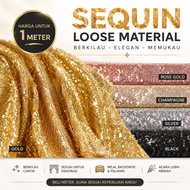 (SEQUIN)Sequin Fabric  For handmade of Sequin Backdrop, Tablecloth, Bow, Table Runner, Aisle Runner,
