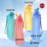 Promo Botol Minum Tupperware  Eco Bottle Straw 750 ml